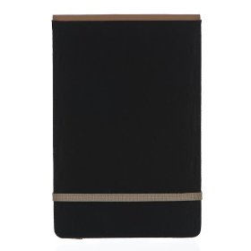 M-Edge Flip Kindle Jacket (Fits 6" Display, Latest Generation Kindle), Black w/Tan
